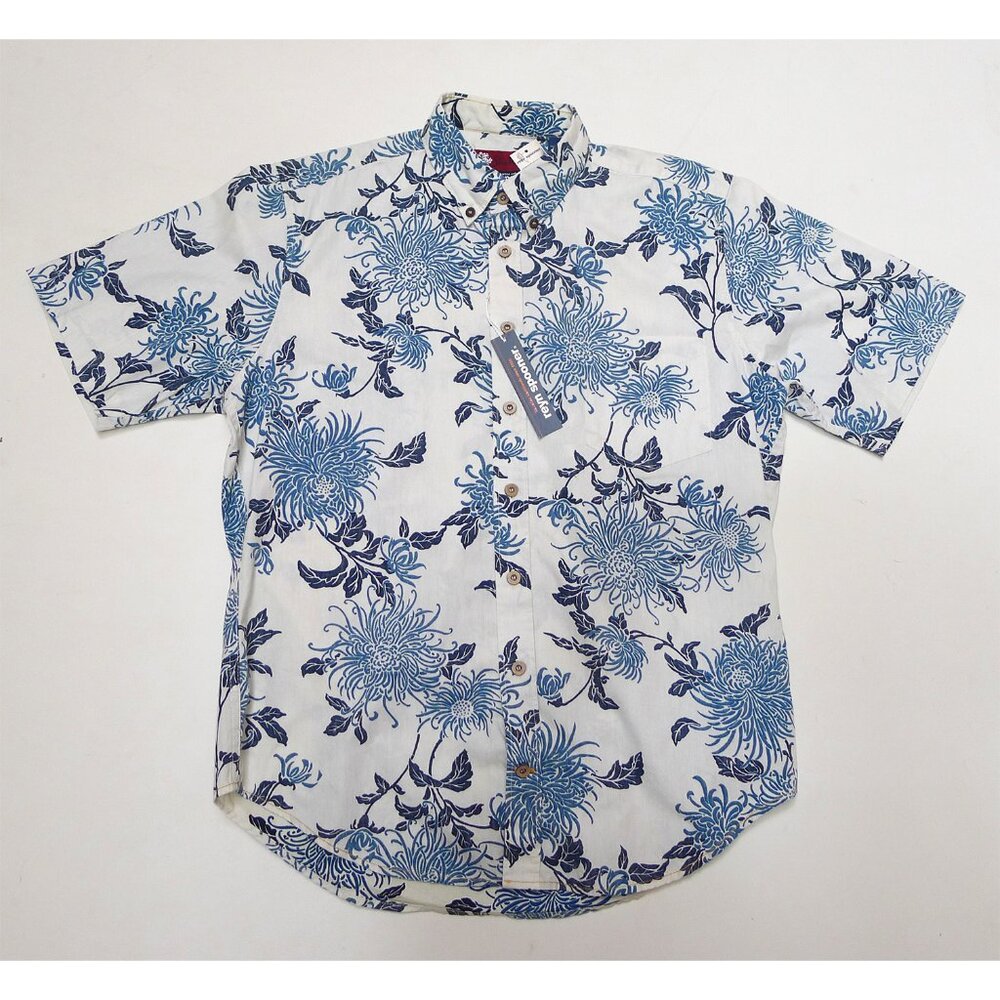 Alfred Shaheen x Reyn Spooner Hawaiian Shirt Vintage NWT Large